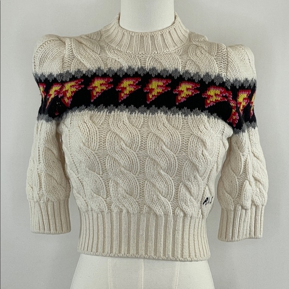 Philosophy di Lorenzo Serafini Merino Wool Sweater, Size 2 - Picture 6 of 14